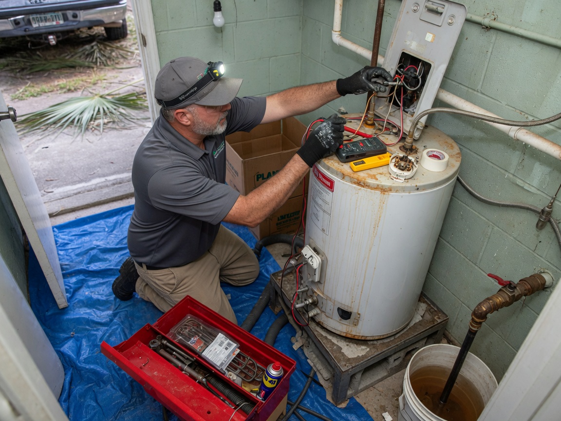 Electric Water Heater Repair in Plant City, FL