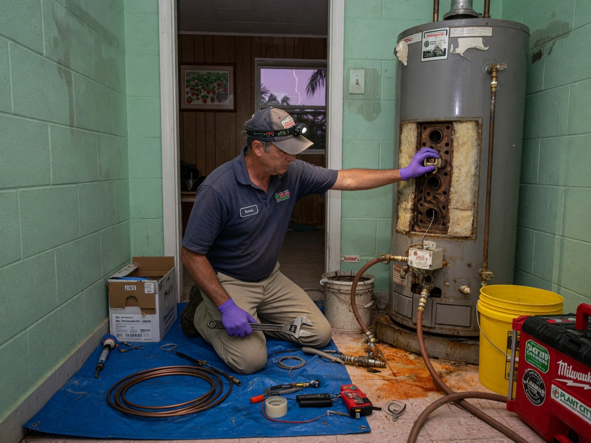 Water Heater Repair in Plantation Estates