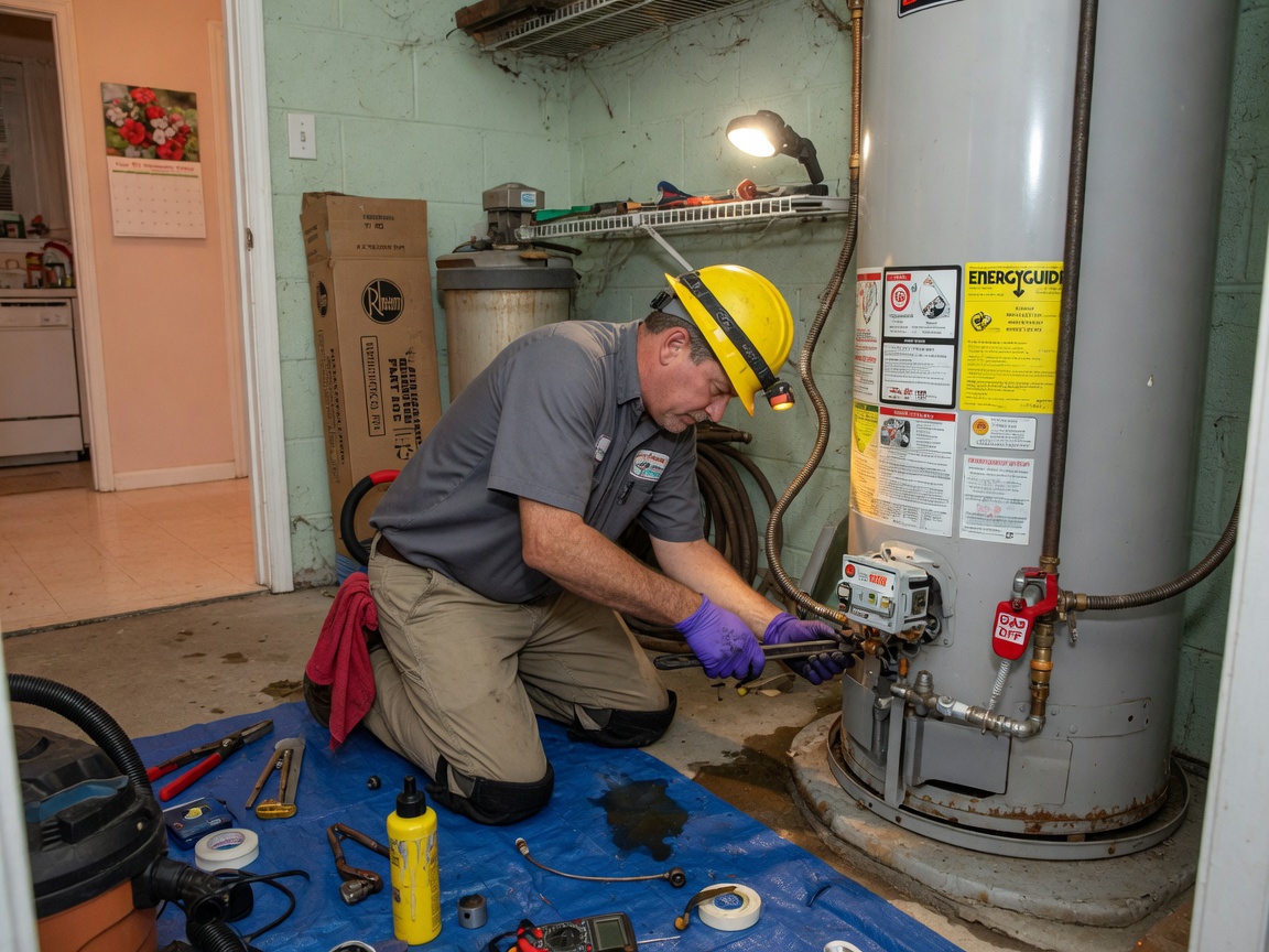 Gas Water Heater Repair in Plant City, FL