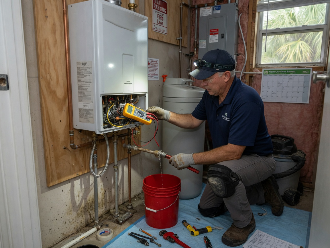 Water Heater Repair in Magnolia Park, FL