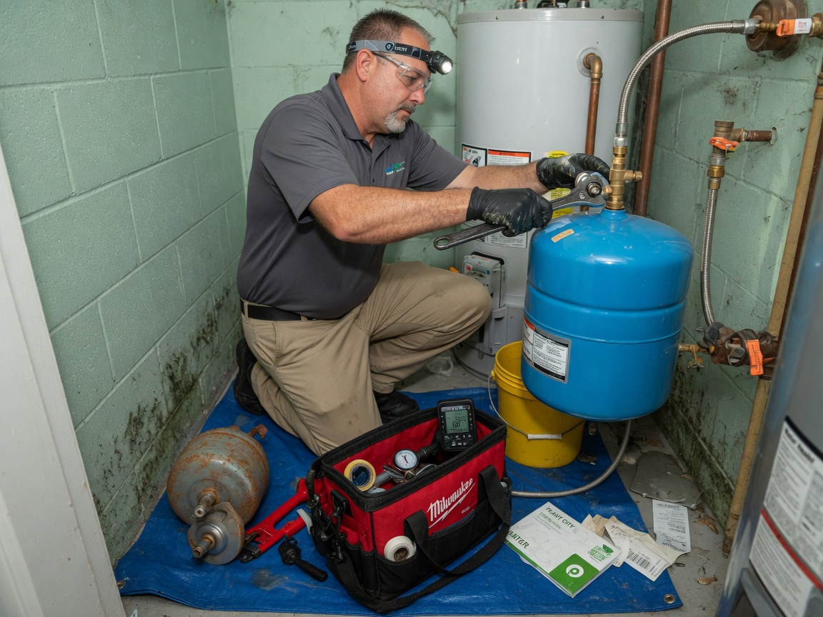 Water Heater Expansion Tank Repair in Plant City, FL