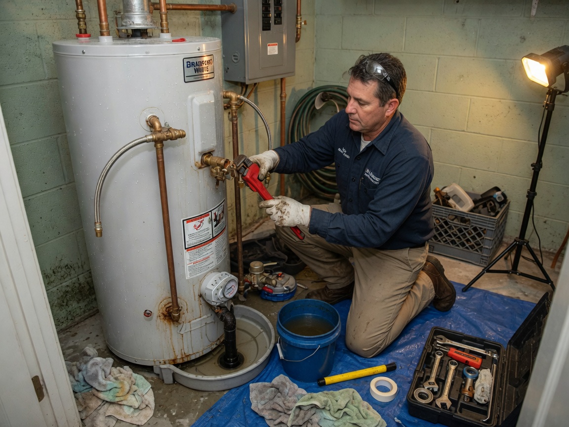 Water Heater Pressure Relief Valve Repair in Plant City, FL